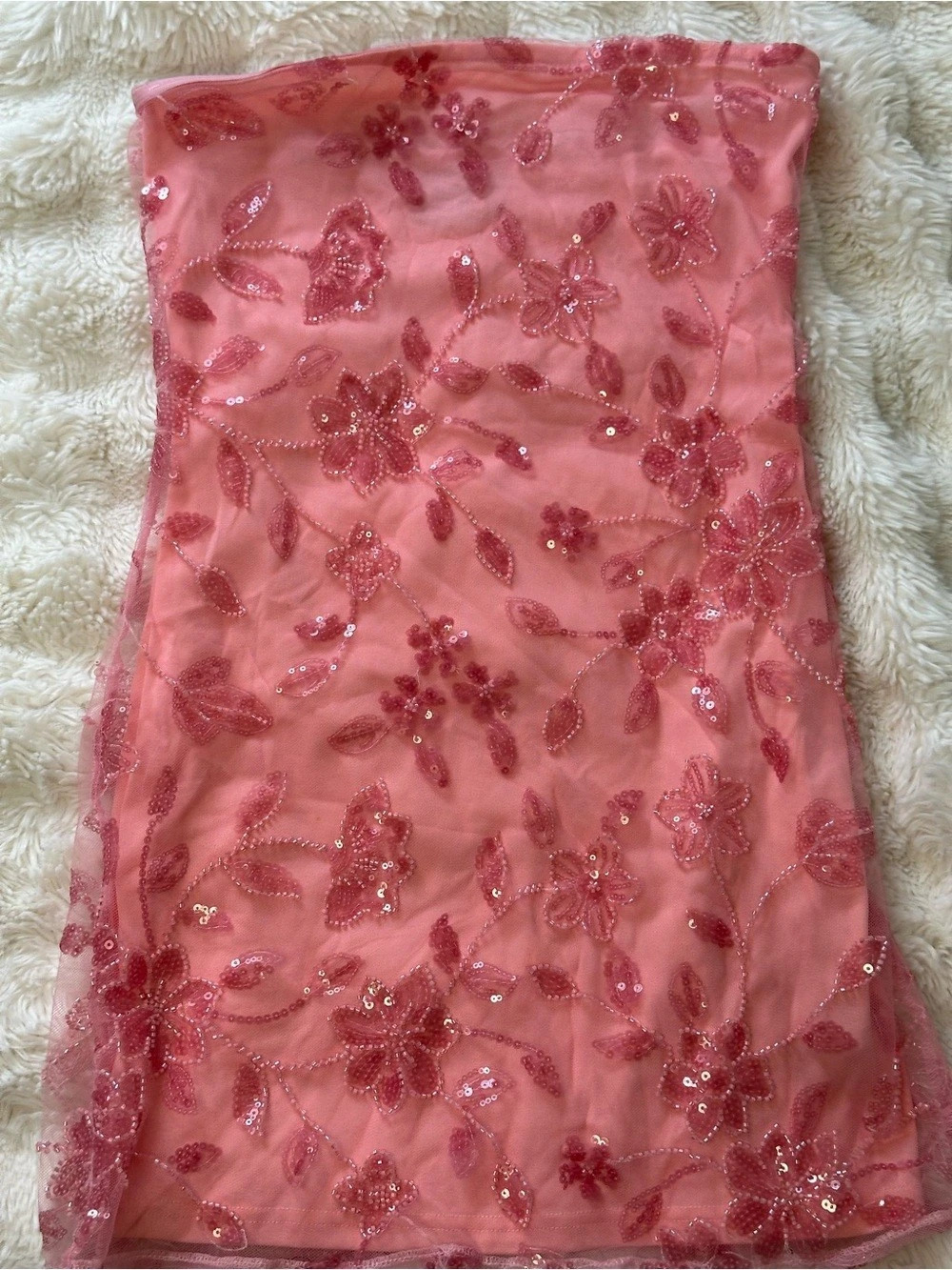 Peppermayo Floral Sequin Camisole Pink Size Medium - Picture 2 of 5